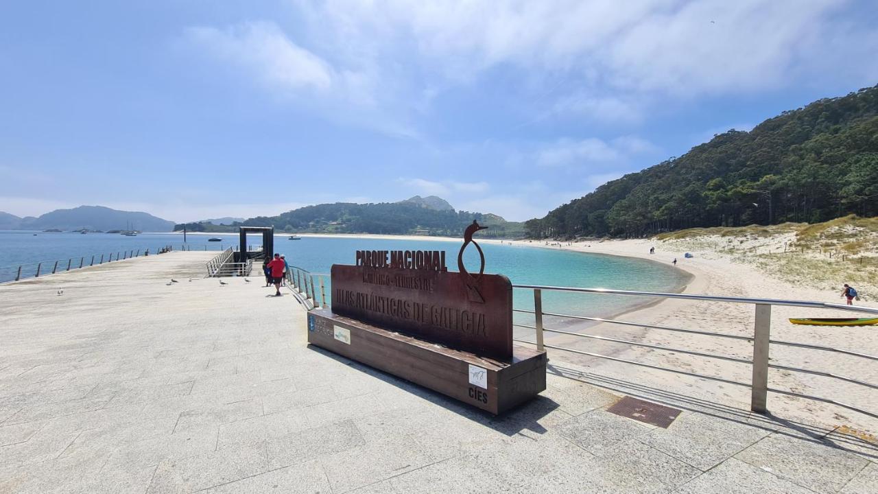 Casa Campelo - Apto Playa De Rodeira Cangas, Garaje Y Wifi Gratis Exterior foto
